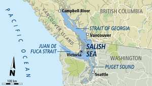 Salish Sea map